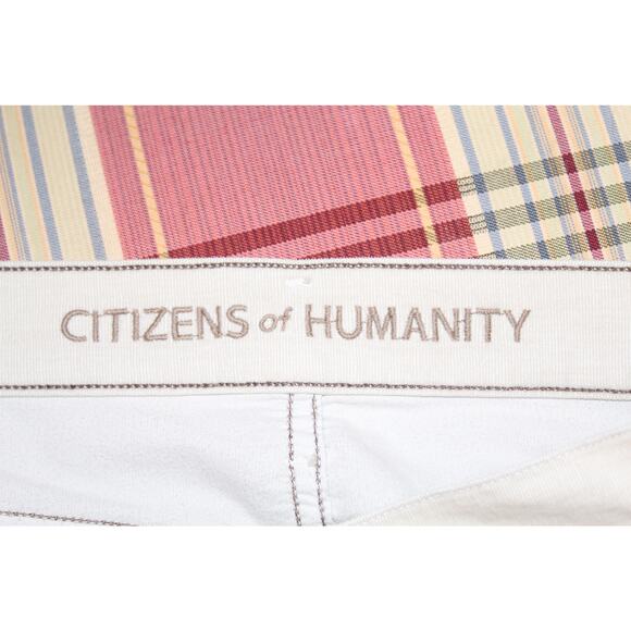 Citizens of Humanity Corduroy Straight Leg Pants Cream Women’s 29 - Picture 8 of 9